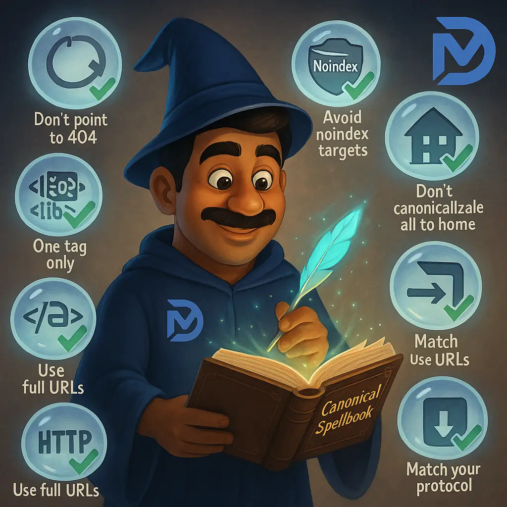 اشتباهات رایج در پیاده‌سازی تگ کنونیکال