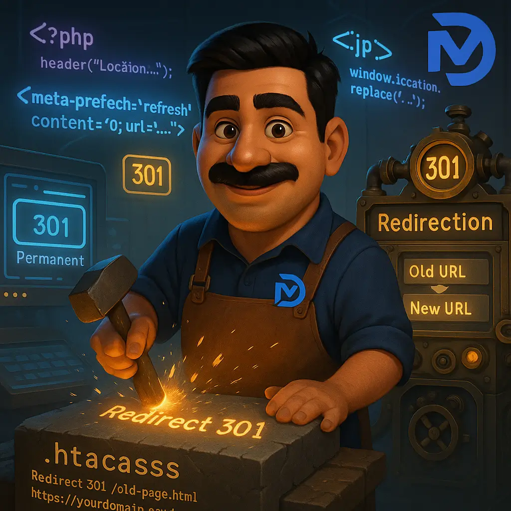 نحوه انجام ریدایرکت 301