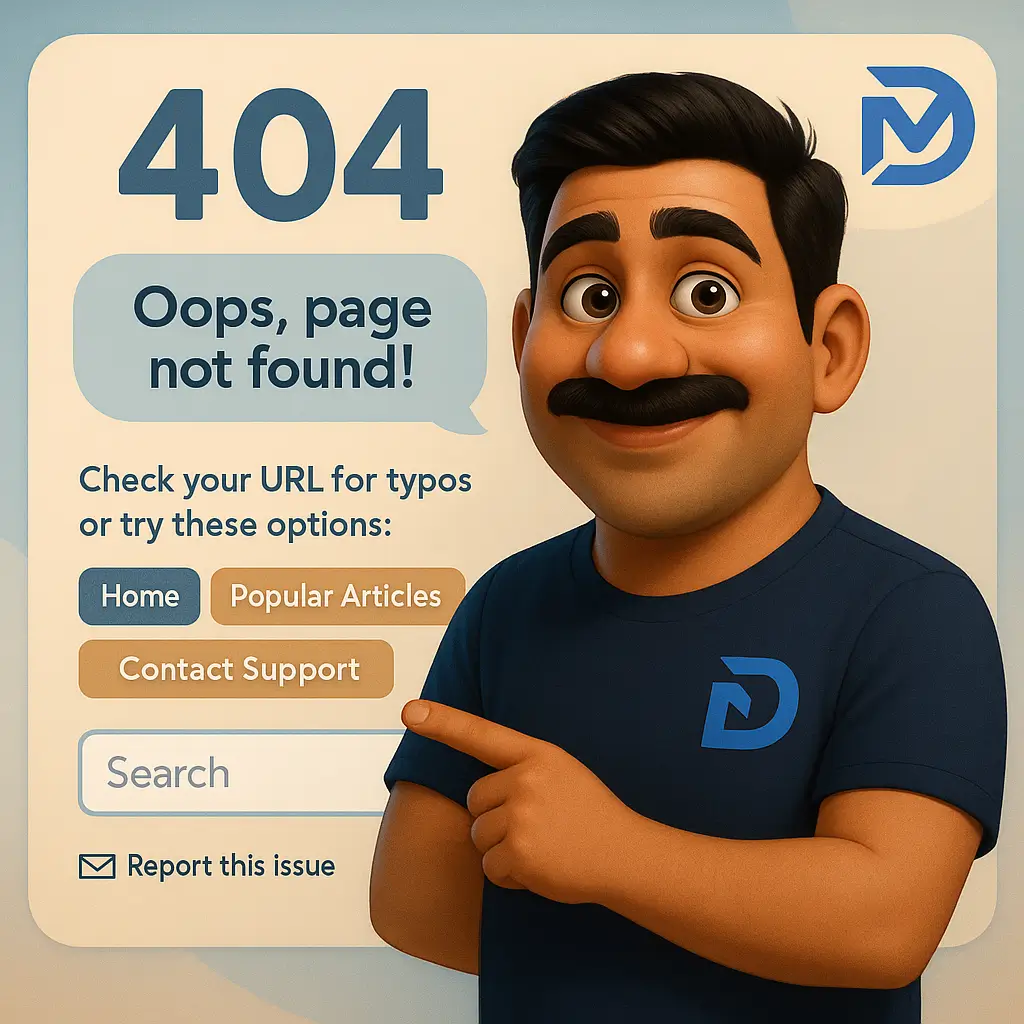 کارآمدتر کردن صفحات ۴۰۴: طراحی صفحه ۴۰۴ سفارشی