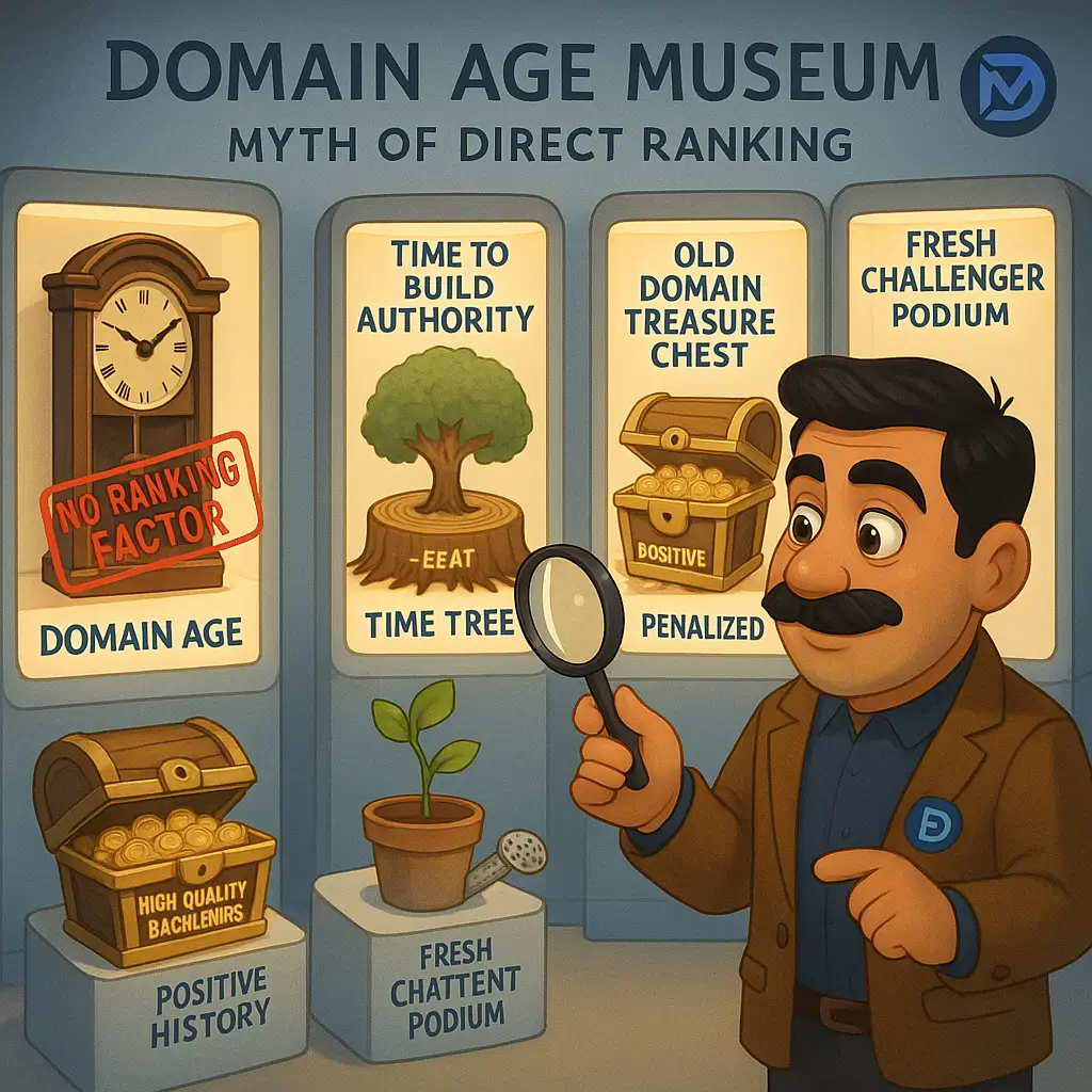 تاثیر عمر دامنه در سئو: آیا واقعا سن سایت برای گوگل مهم است؟