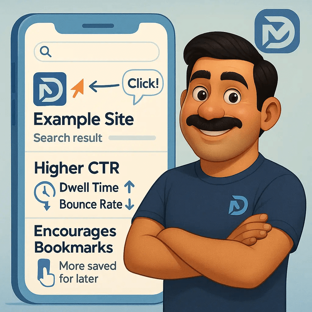 تاثیر فاوآیکون بر سئو: یک کمک غیرمستقیم اما مؤثر