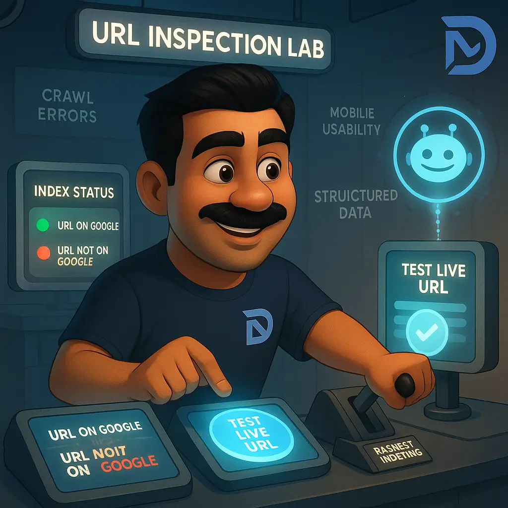 URL Inspection چیست؟ راهنمای جامع بازرس آدرس در سرچ کنسول گوگل