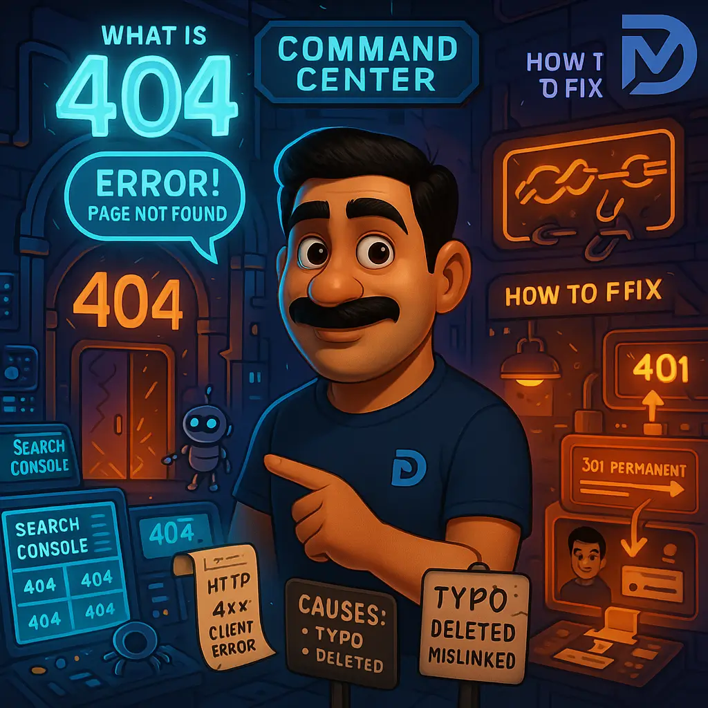 خطای ۴۰۴ چیست؟ راهنمای کامل برای مدیران سایت و کاربران