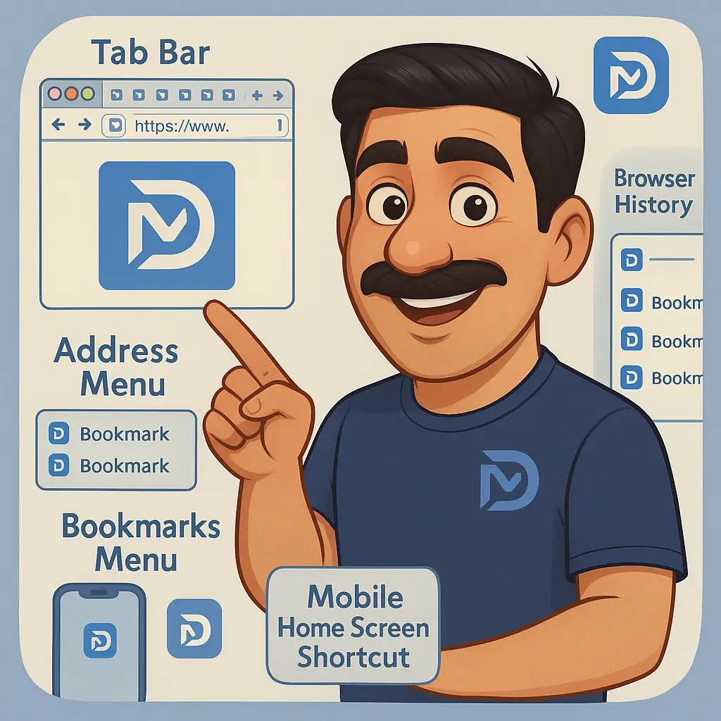 آیکون سایت چیست؟ تعریفی ساده و گویا