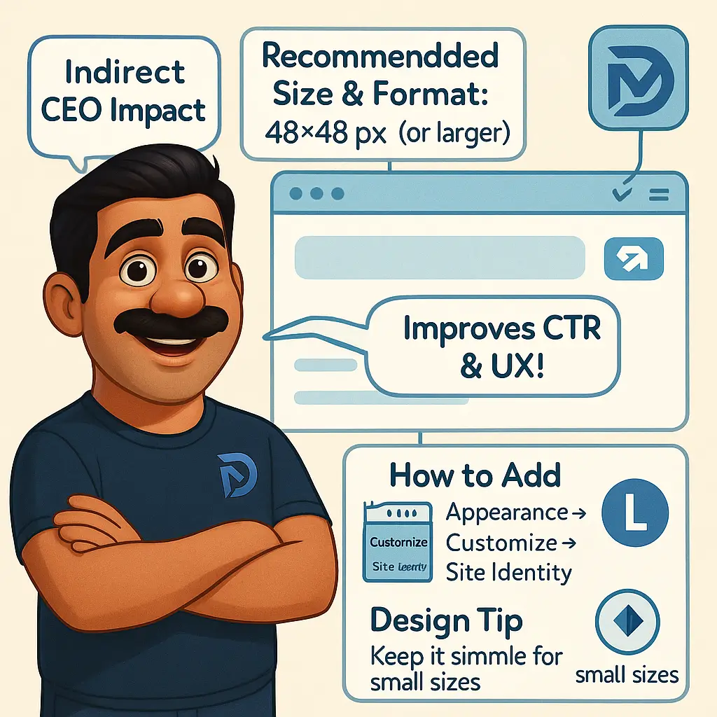آیکون سایت چیست؟ راهنمای کامل فاوآیکون و تاثیر آن بر سئو