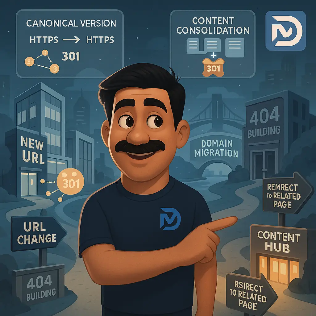 چرا و چه زمانی به ریدایرکت 301 نیاز داریم؟