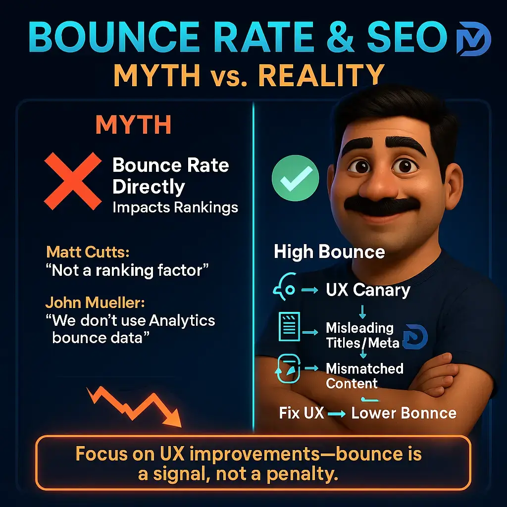 آیا نرخ پرش بر سئو تاثیرگذار است؟ واقعیت یا شایعه؟