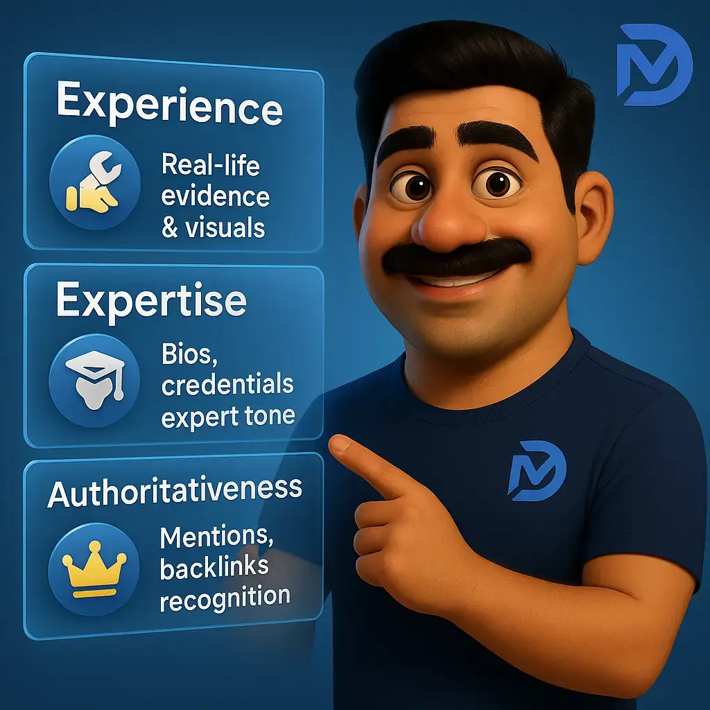 معیارهای ارزیابی E-E-A-T و بهبود آن