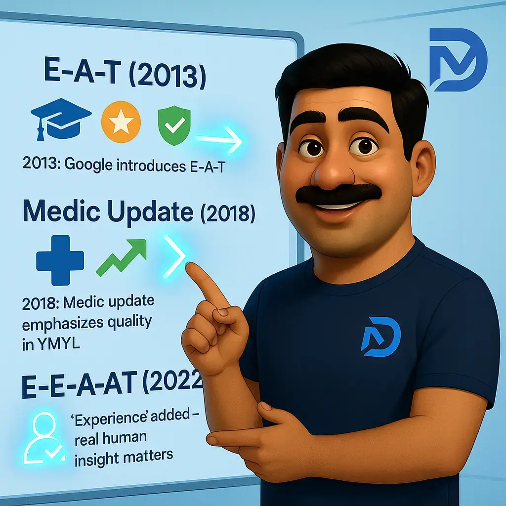 E-E-A-T گوگل: از E-A-T تا مفهوم جامعتر