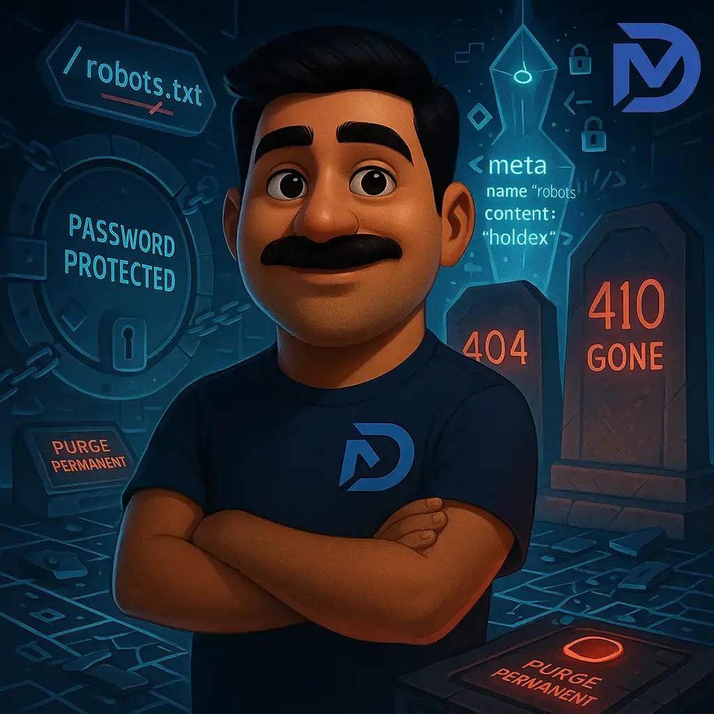 چگونه یک URL را به شکل دائمی و همیشگی حذف کنیم؟