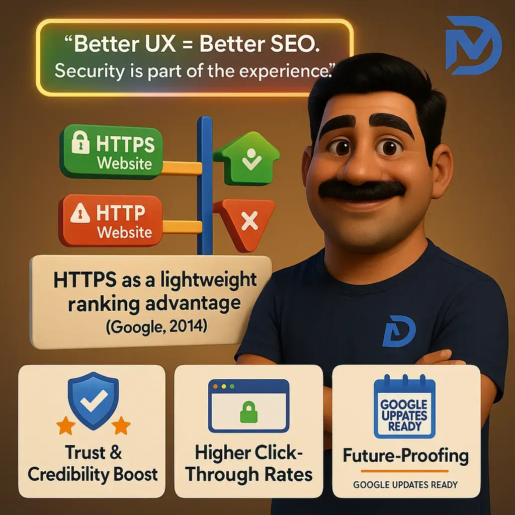 تاثیر گواهی SSL در سئو: یک سیگنال رتبهبندی مهم