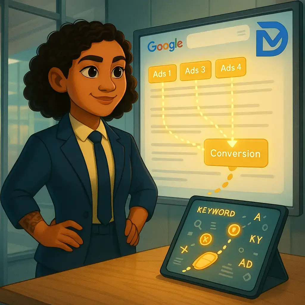 مکان‌های نمایش تبلیغات در صفحه نتایج (بالا، پایین و حذف تبلیغات کناری)