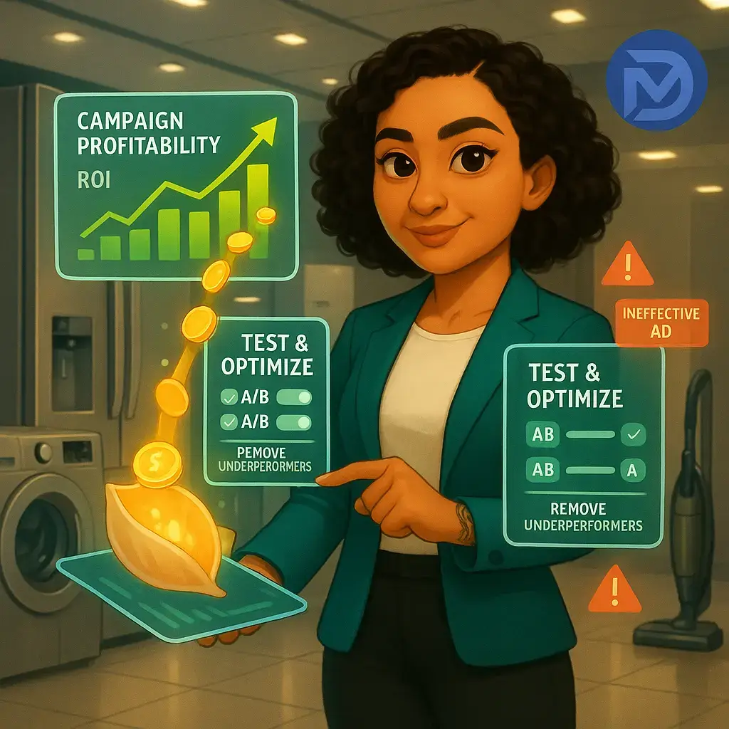 بررسی عملکرد کمپین و مدیریت هزینهها