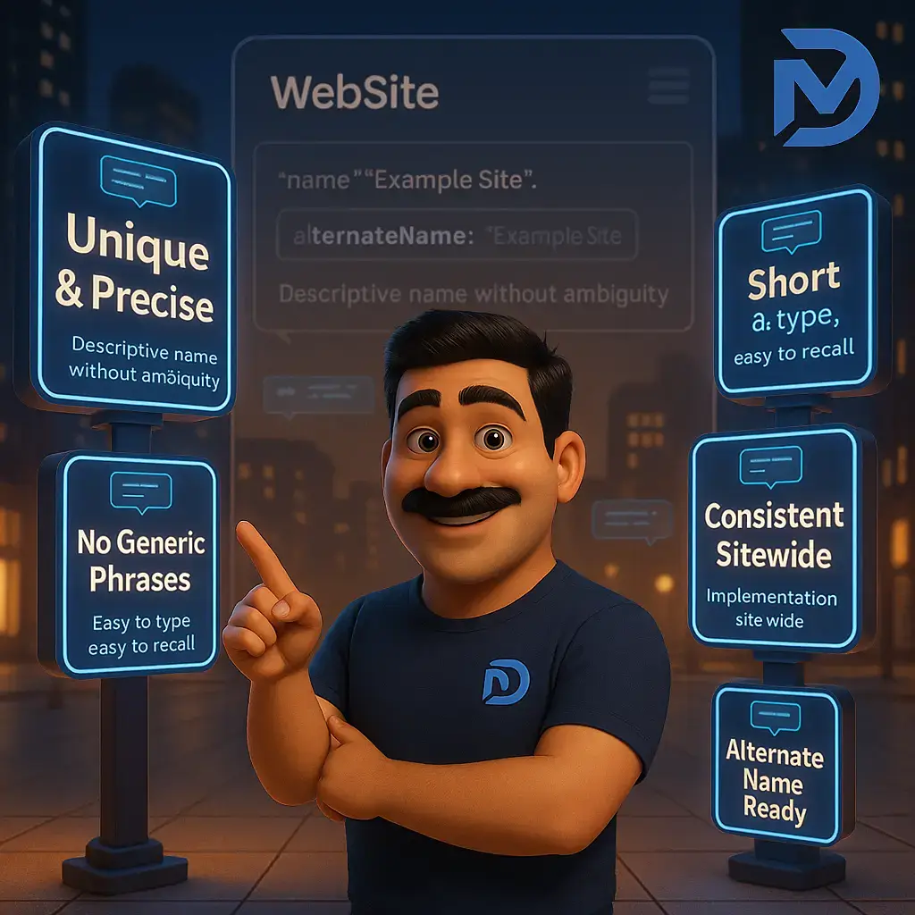 ویژگی‌های یک نام سایت ایده‌آل