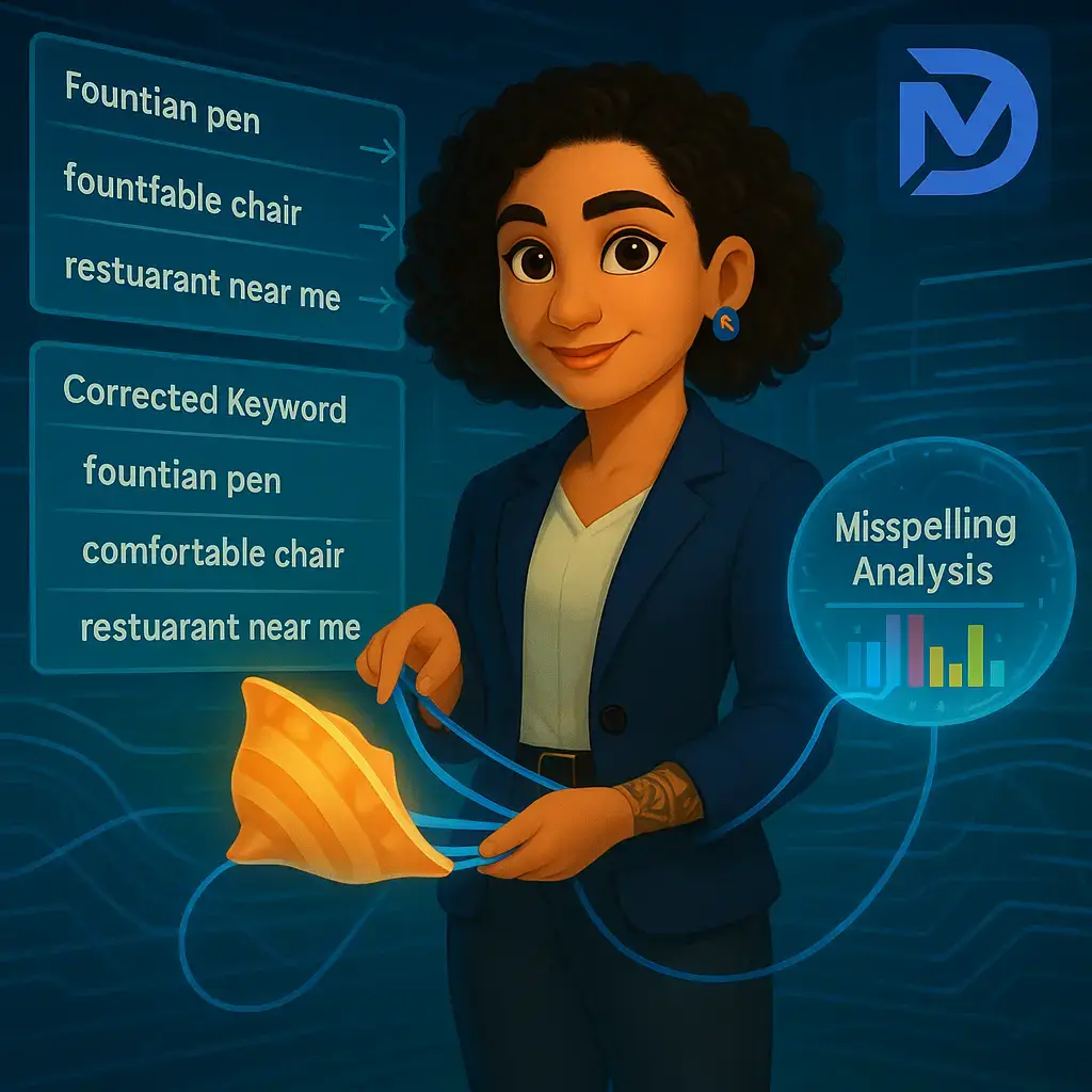 جمع‌آوری و تحلیل غلط‌های املایی در داده‌های جستجو