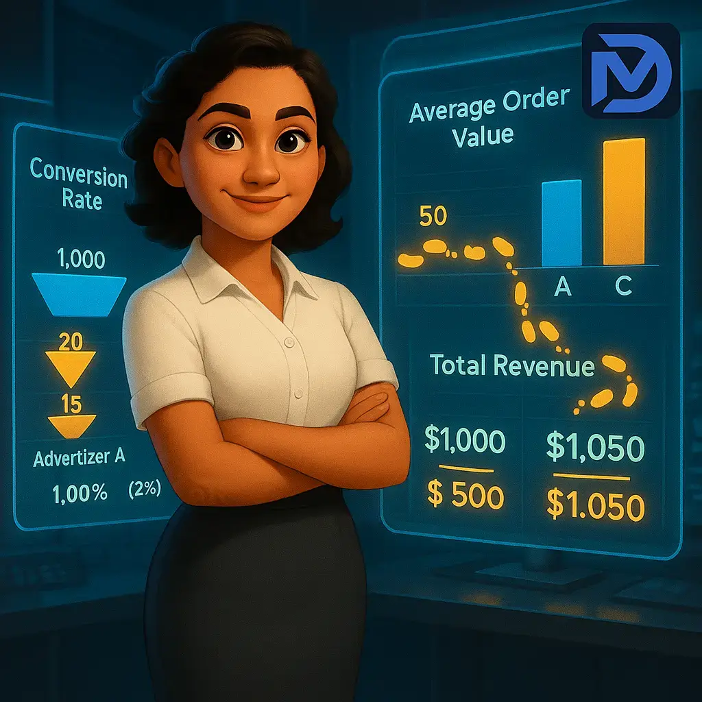 بررسی نرخ تبدیل و میانگین ارزش سفارش