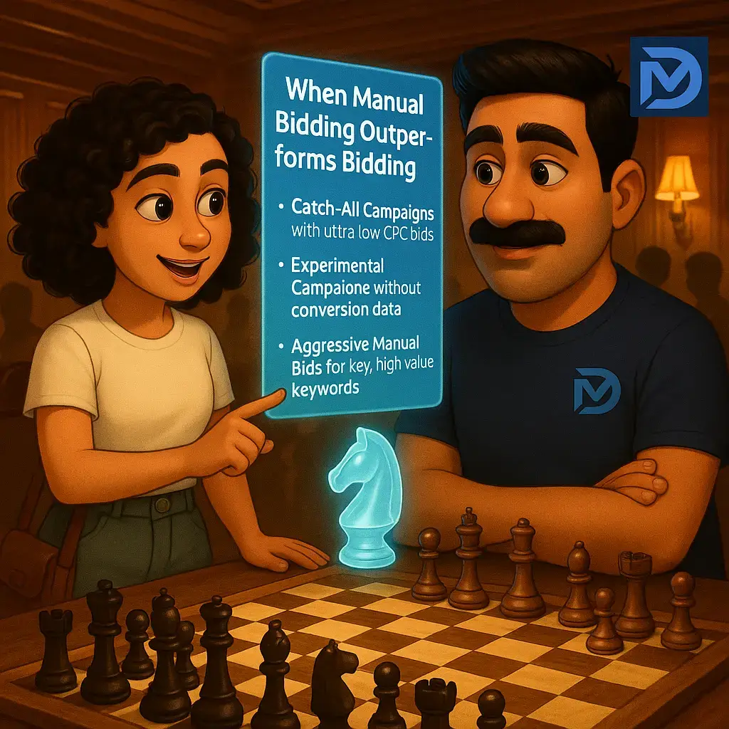 بررسی شرایطی که مناقصه دستی بهتر از هوشمند عمل می‌کند