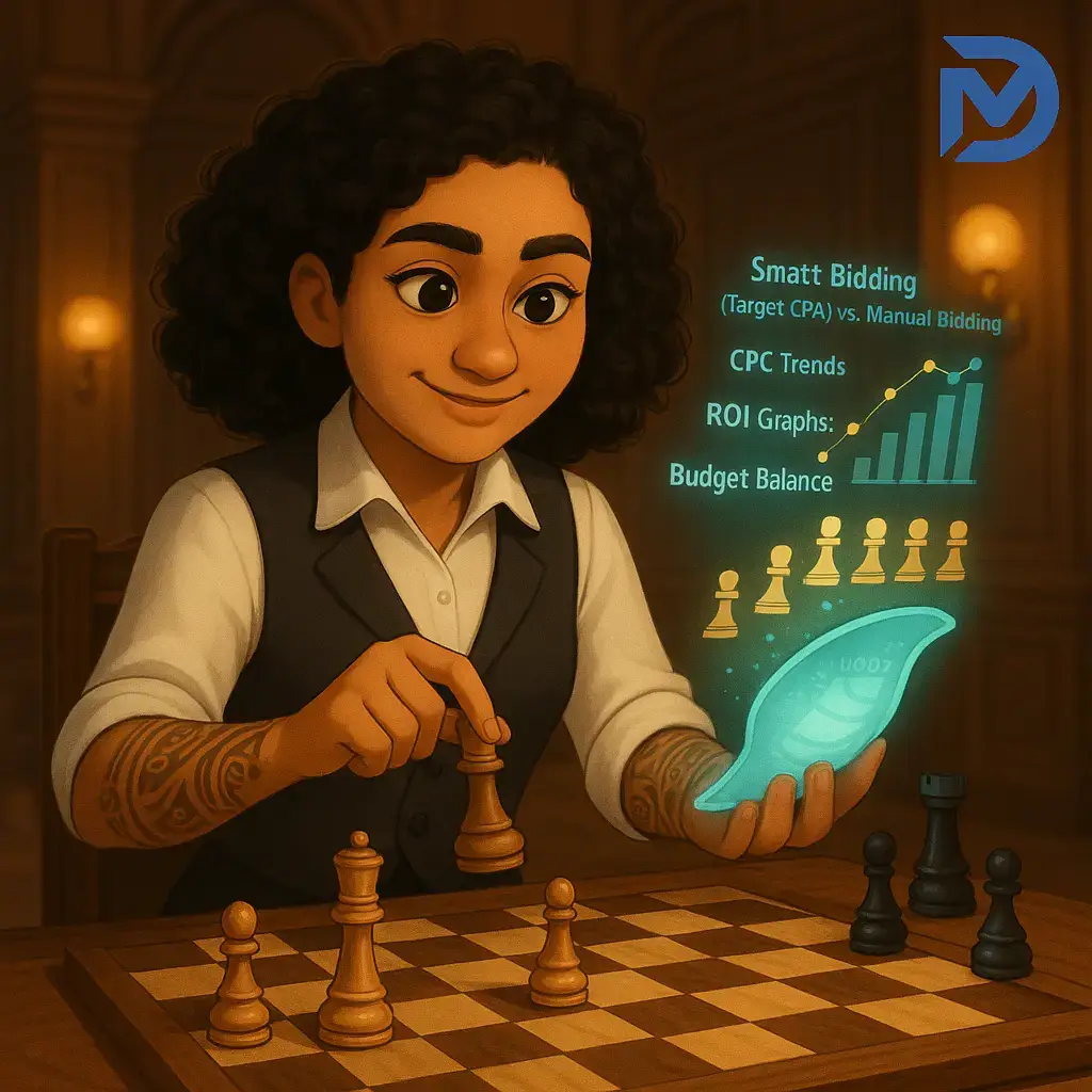 استراتژی های بیدینگ در گوگل ادز: مدیریت هوشمند هزینه ها