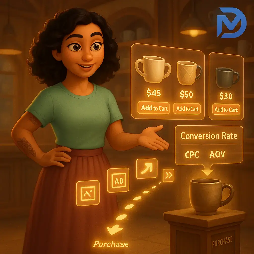 معیارهای گوگل ادز: معیارهای CPC، نرخ تبدیل، AOV برای سودآوری