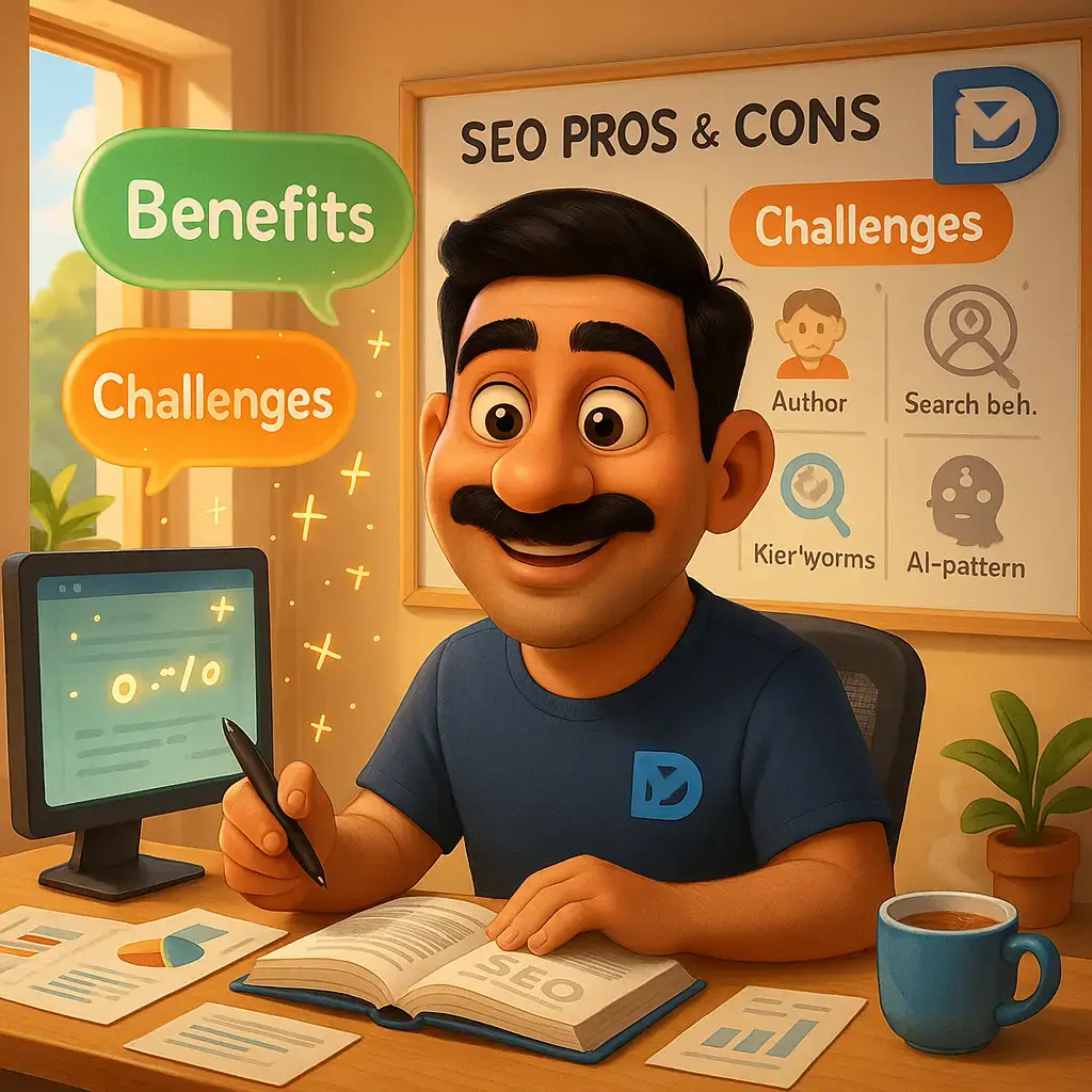 نیم‌فاصله: مزایا و معایب از نگاه سئوکاران