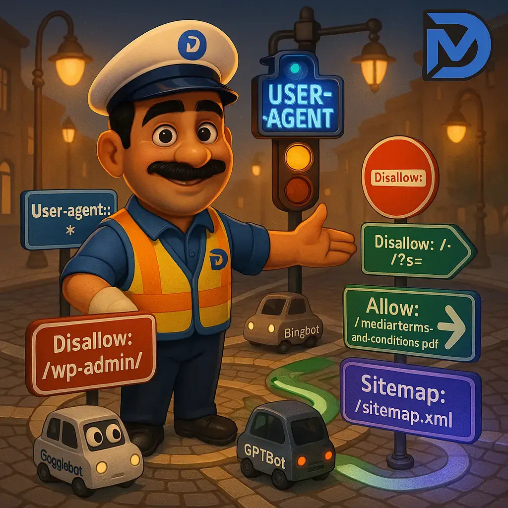 فایل Robots.txt چگونه کار می‌کند؟ دستورالعمل‌های اصلی