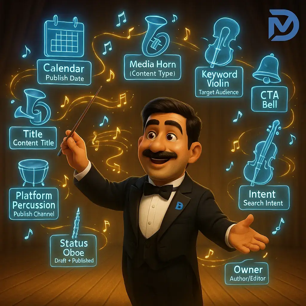 عناصر کلیدی یک تقویم محتوایی اثربخش