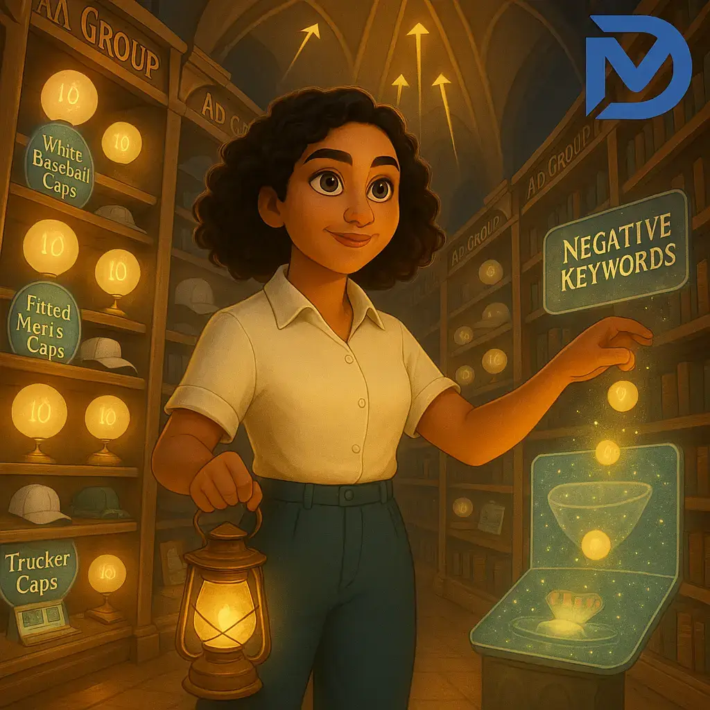 سطح سوم: گروه‌های تبلیغاتی (Ad Groups)