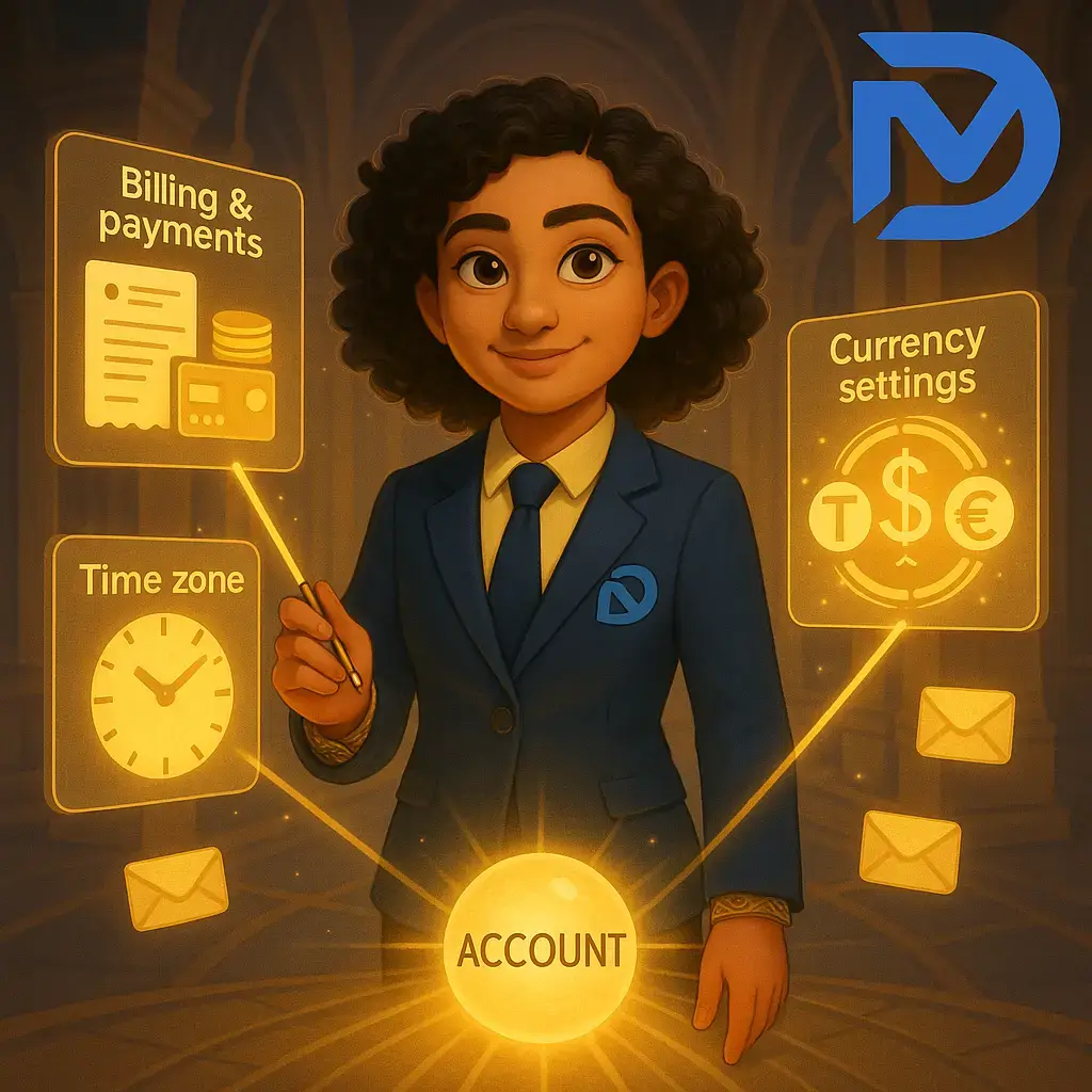 سطح اول: حساب (Account)