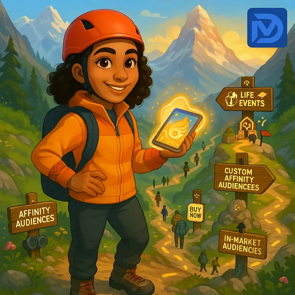 پنج دسته‌بندی اصلی مخاطبان در گوگل ادز