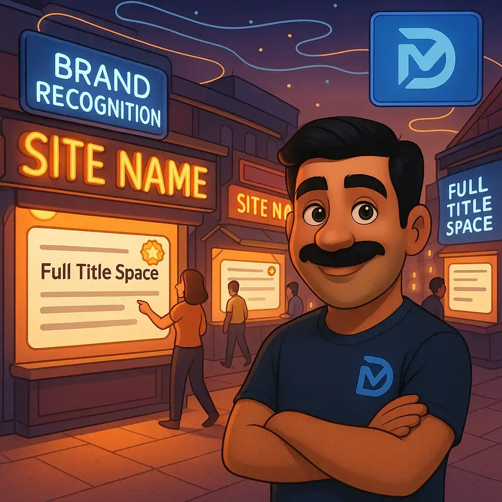 تاثیر Site Name بر سئو و تجربه کاربری