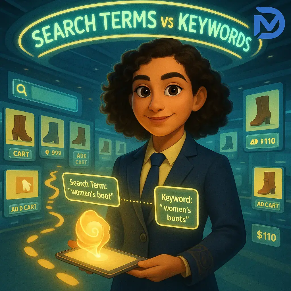 مفهوم «اصطلاح جستجو» (Search Term) در مقابل «کلمه کلیدی»