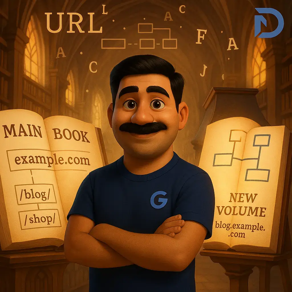 داستان کتاب و کتابخانه: درک تفاوت ساب دامین و ساب فولدر