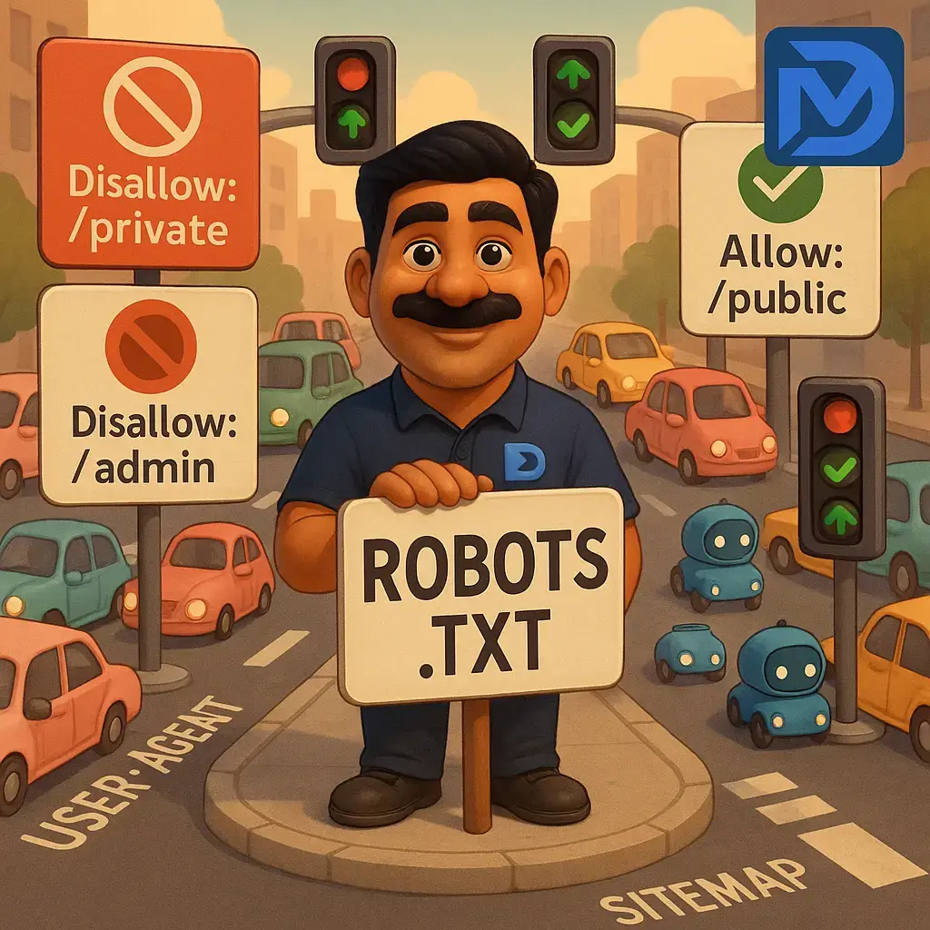 فایل Robots.txt چیست؟ آشنایی با تابلوی راهنمای ربات‌ها