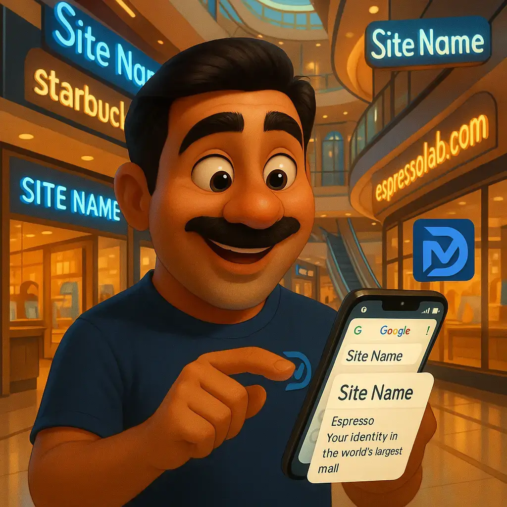 Site Name چیست؟ هویت سایت شما در نتایج گوگل