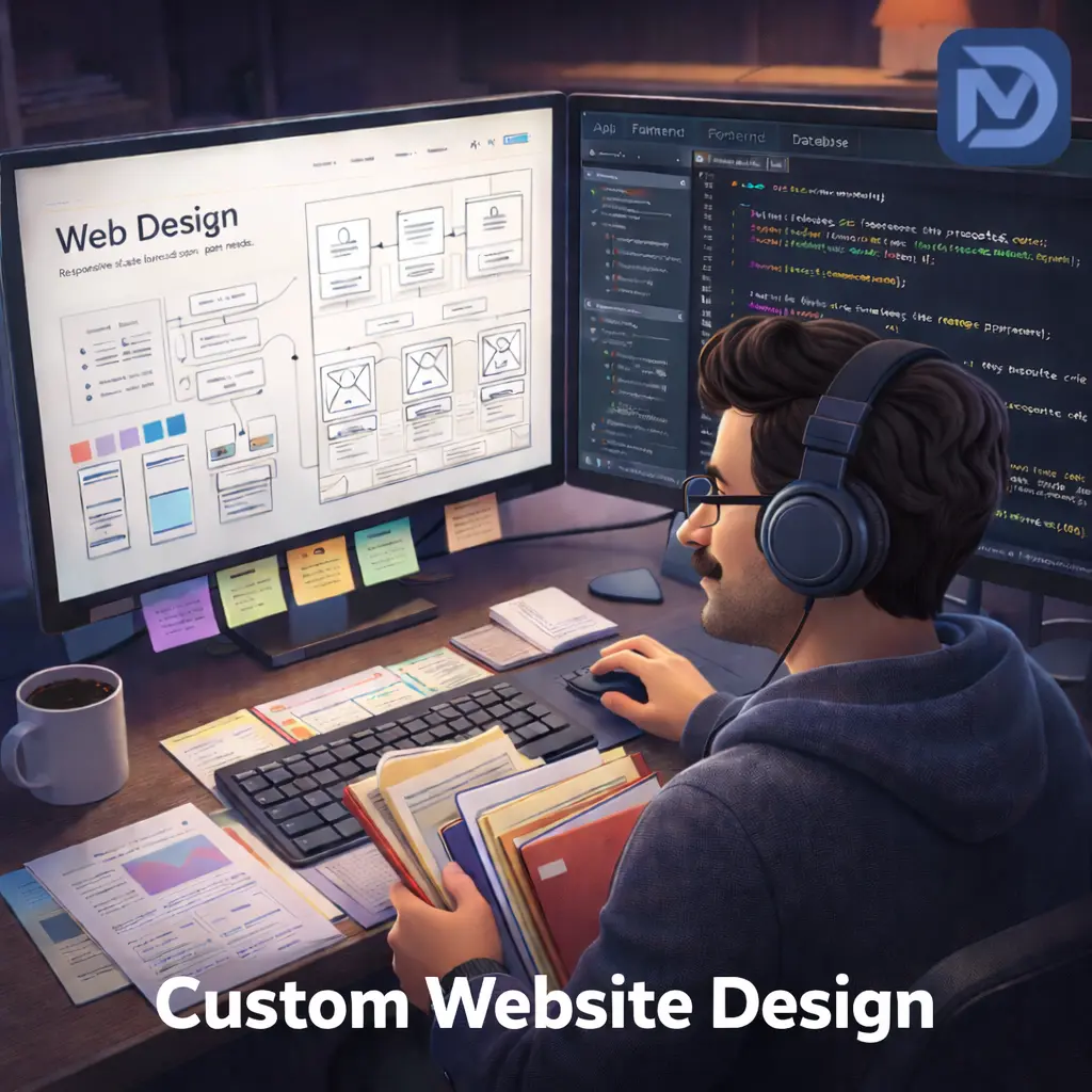 طراحی سایت اختصاصی با زبان‌های برنامه‌نویسی