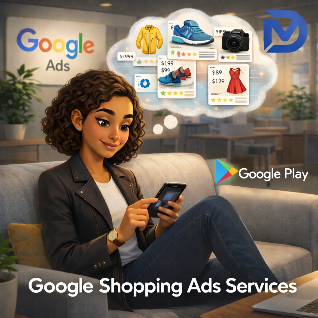 خدمات تبلیغات شاپینگ گوگل