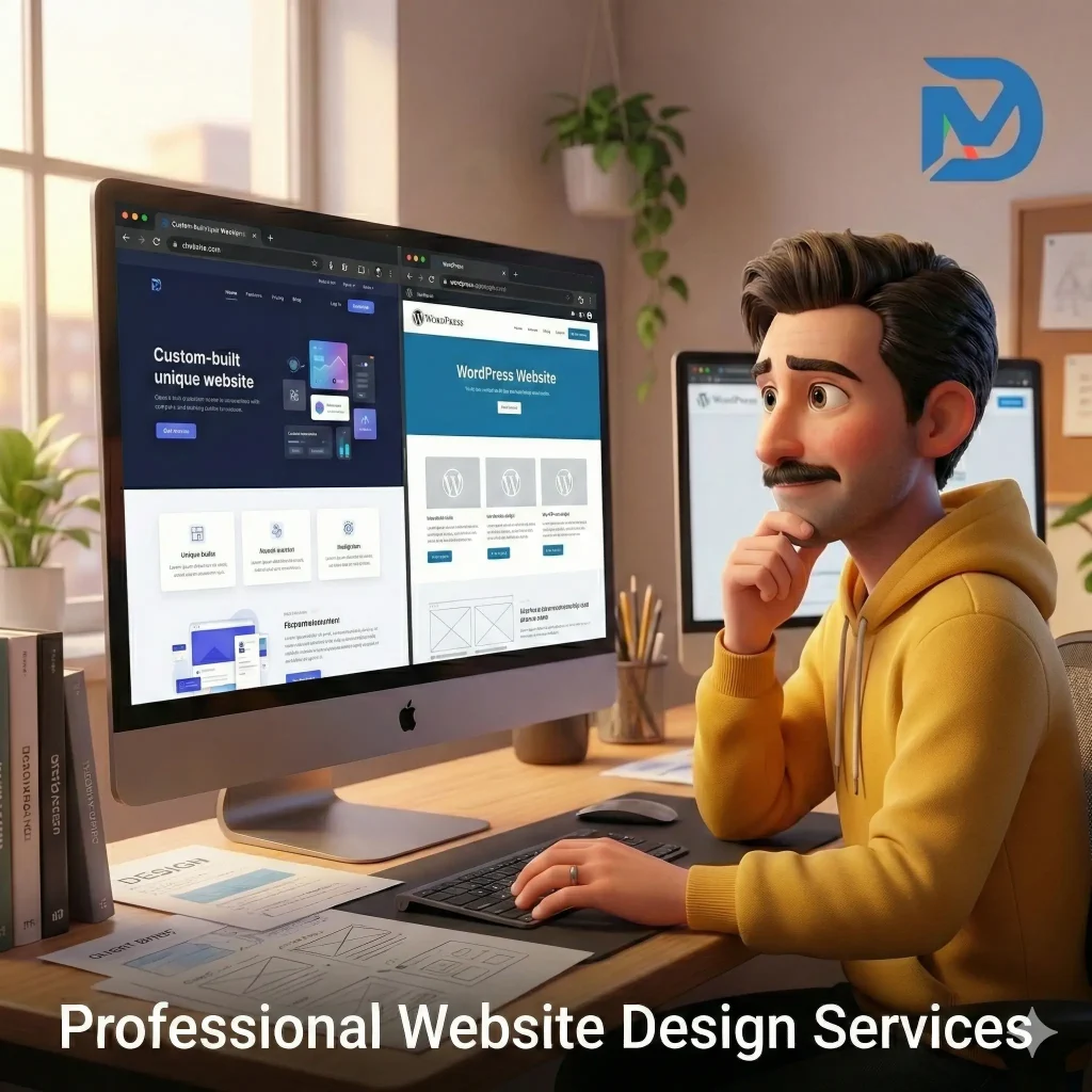 خدمات طراحی سایت حرفه‌ای