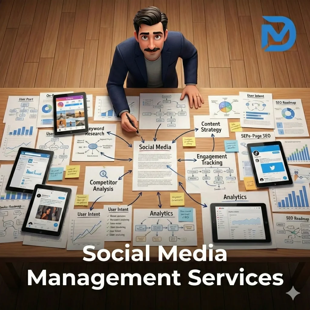 خدمات مدیریت شبکه‌های اجتماعی