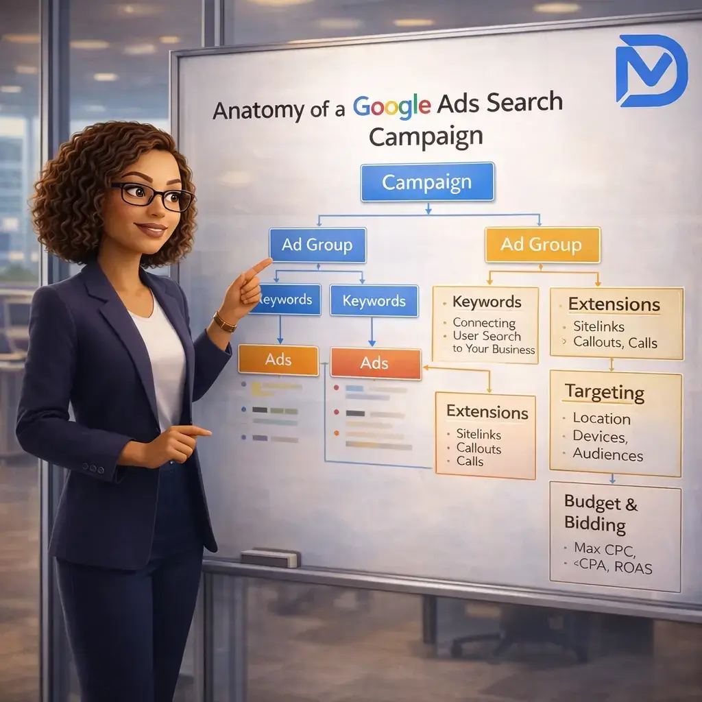 آناتومی کمپین جستجوی گوگل ادز